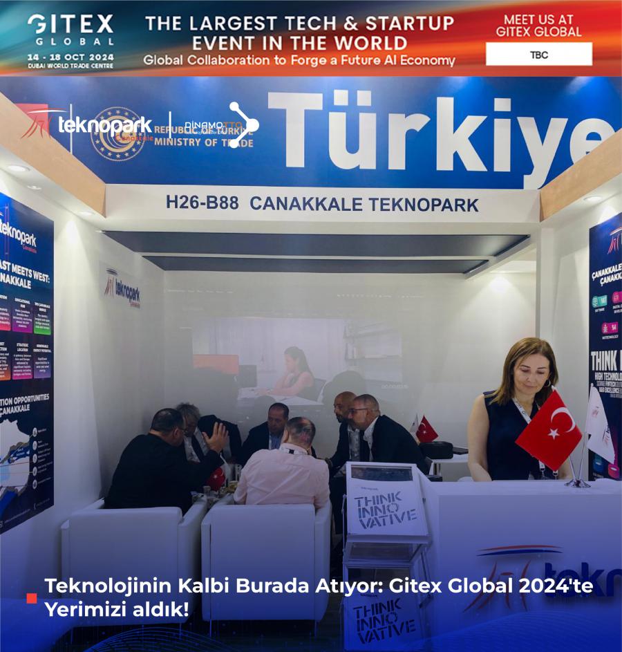 Teknolojinin Kalbi Burada Atıyor: Gitex Global 2024’te Yerimizi Aldık! 