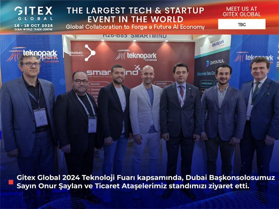 Gitex Global 2024 Teknoloji Fuarı’ndaki standımızda önemli ziyaretçiler ağırladık.