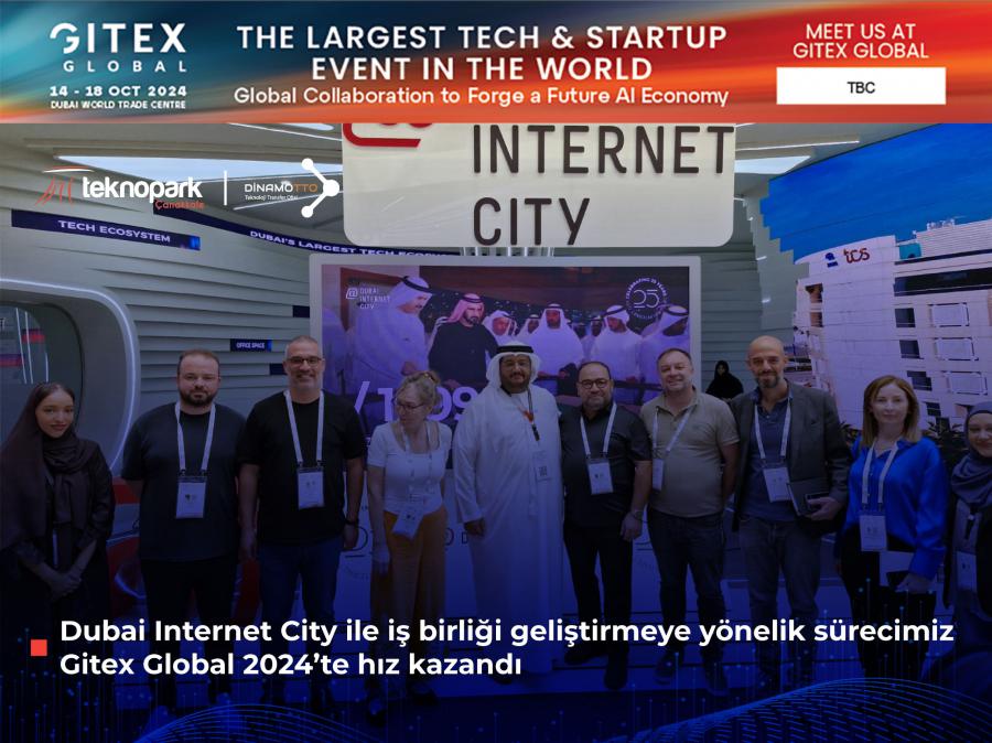 Dubai’nin önde gelen teknoloji ve girişimcilik ekosistemi paydaşlarından Dubai Internet City ile işbirliği geliştirmeye yönelik görüşmelerimiz Gitex Global 2024’de hız kazandı. 