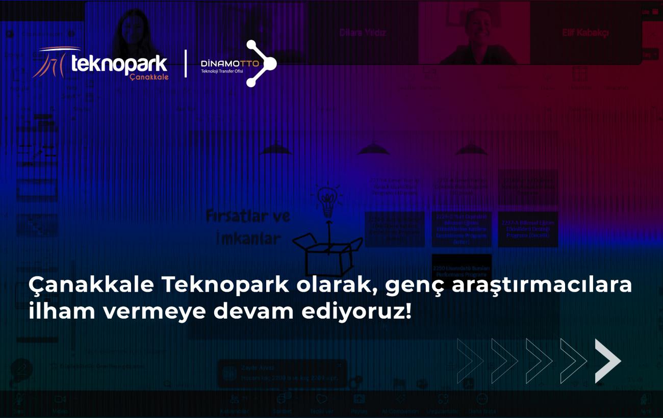  Çanakkale Teknopark olarak, genç araştırmacılara ilham vermeye devam ediyoruz! 